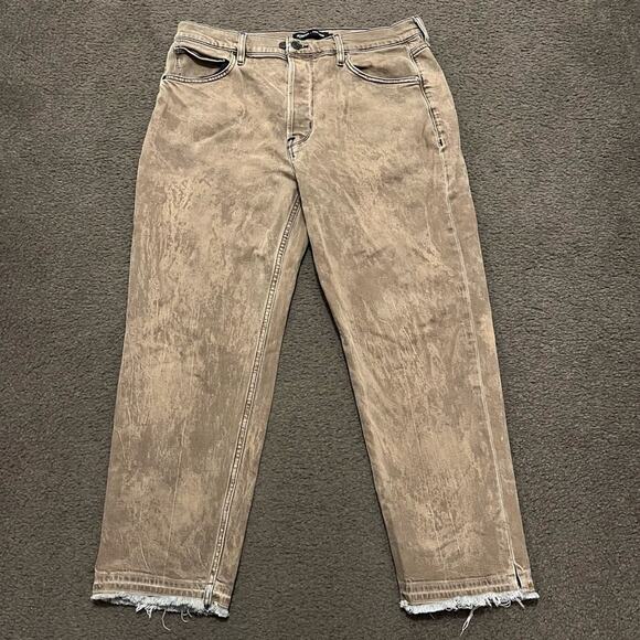 Hudson X Tyler Herro Brown Tie Dye Jeans - Picture 2 of 6